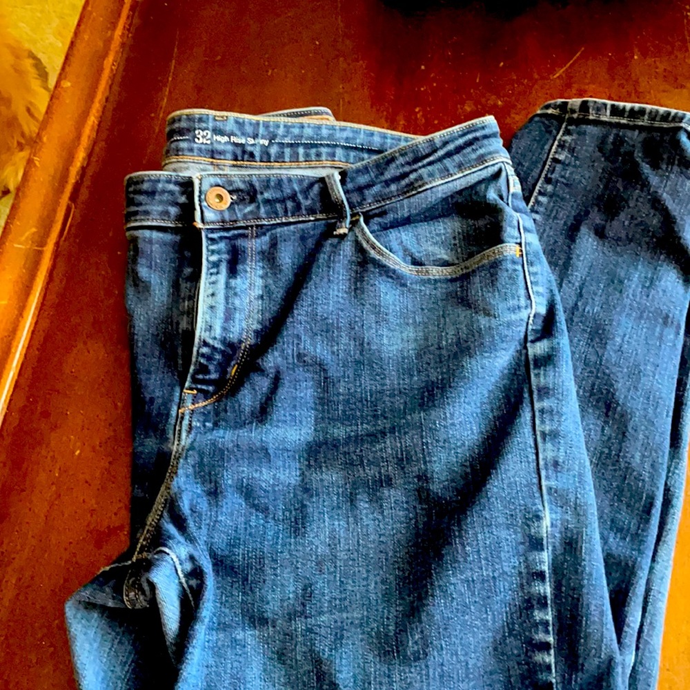 Levi’s high rise skinny jeans
